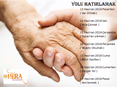 13 Haziran 2016 Pazartesi ( Var Olmak )
