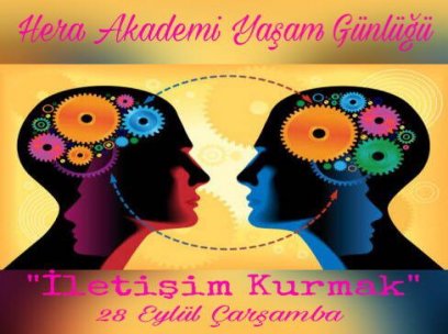 28 Eylül 2016 Çarşamba ( İletişim Kurmak )