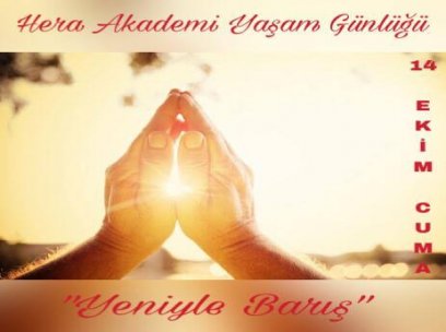 14 Ekim 2016 Cuma ( Yeniyle Barış )